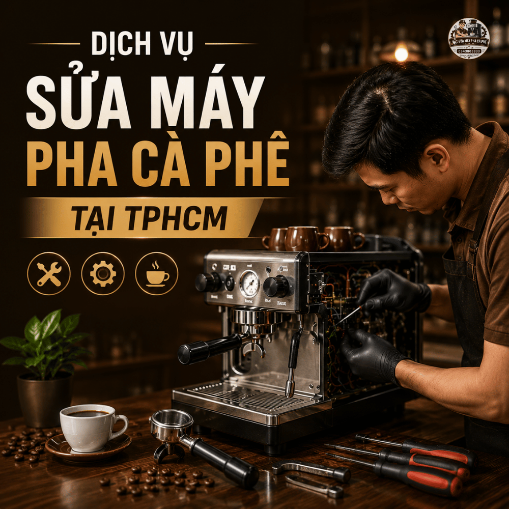 Các lỗi máy xay cà phê thường gặp